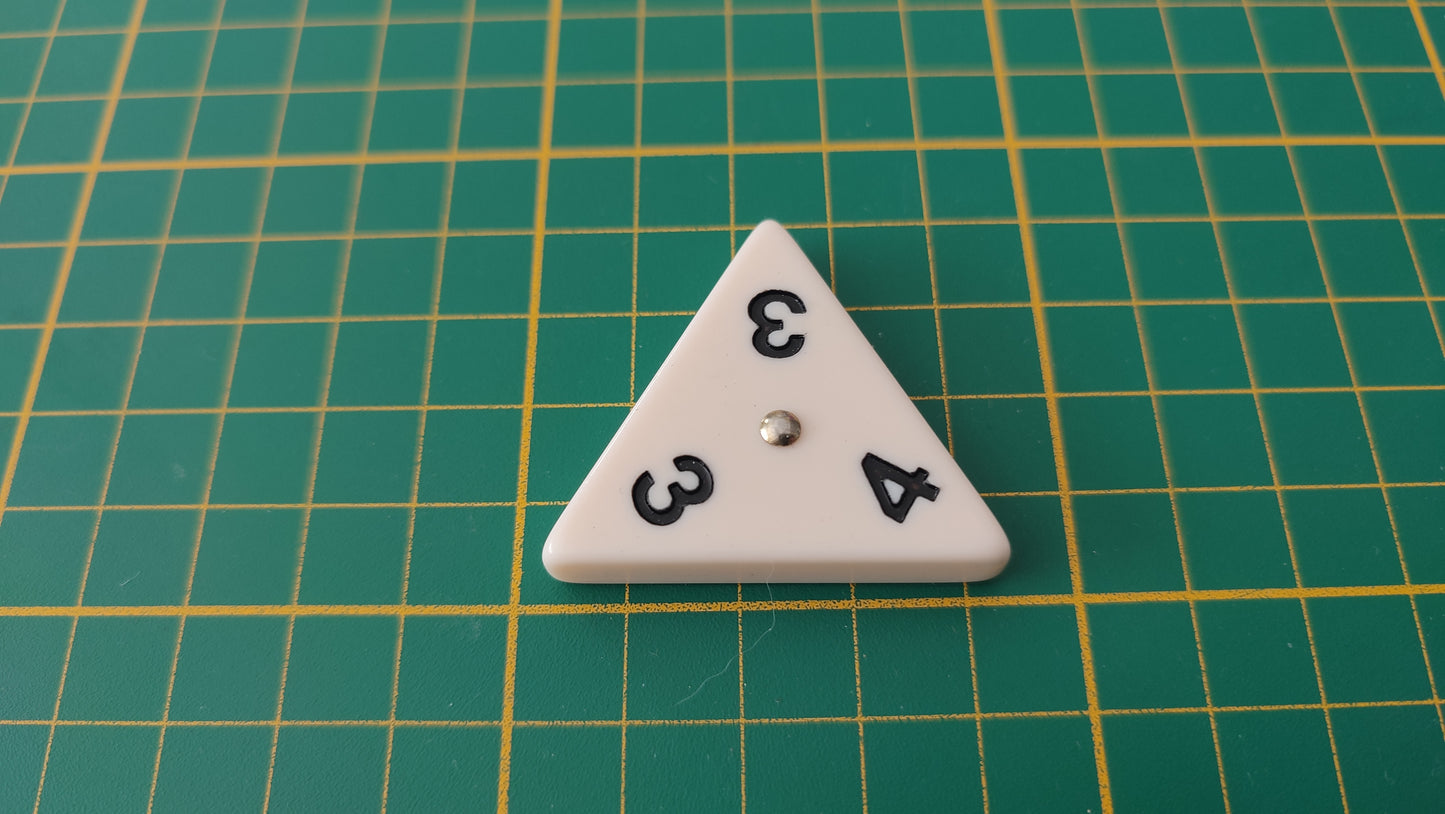Pièce triangulaire 3 4 3 pièce détachée jeu de société Triominos de luxe Goliath #E52