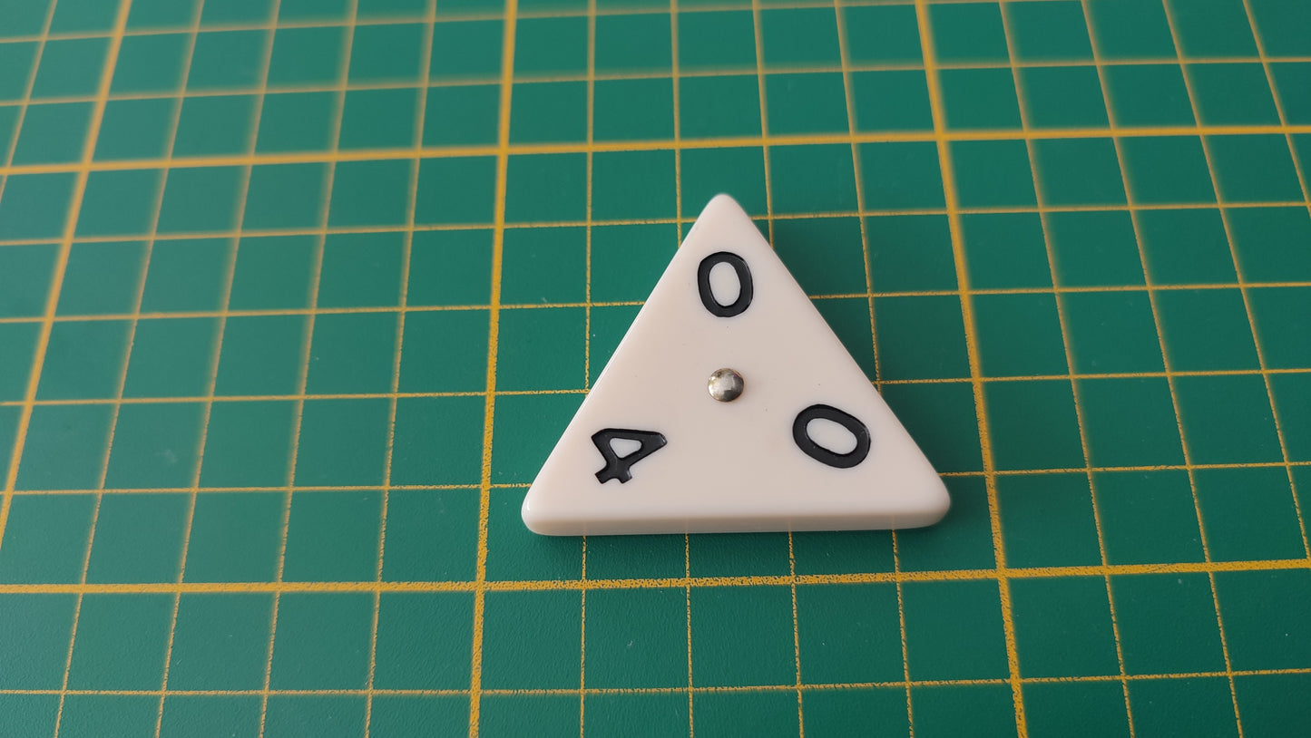 Pièce triangulaire 4 0 0 pièce détachée jeu de société Triominos de luxe Goliath #E52