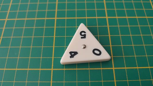 Pièce triangulaire 4 0 5 pièce détachée jeu de société Triominos de luxe Goliath #E52