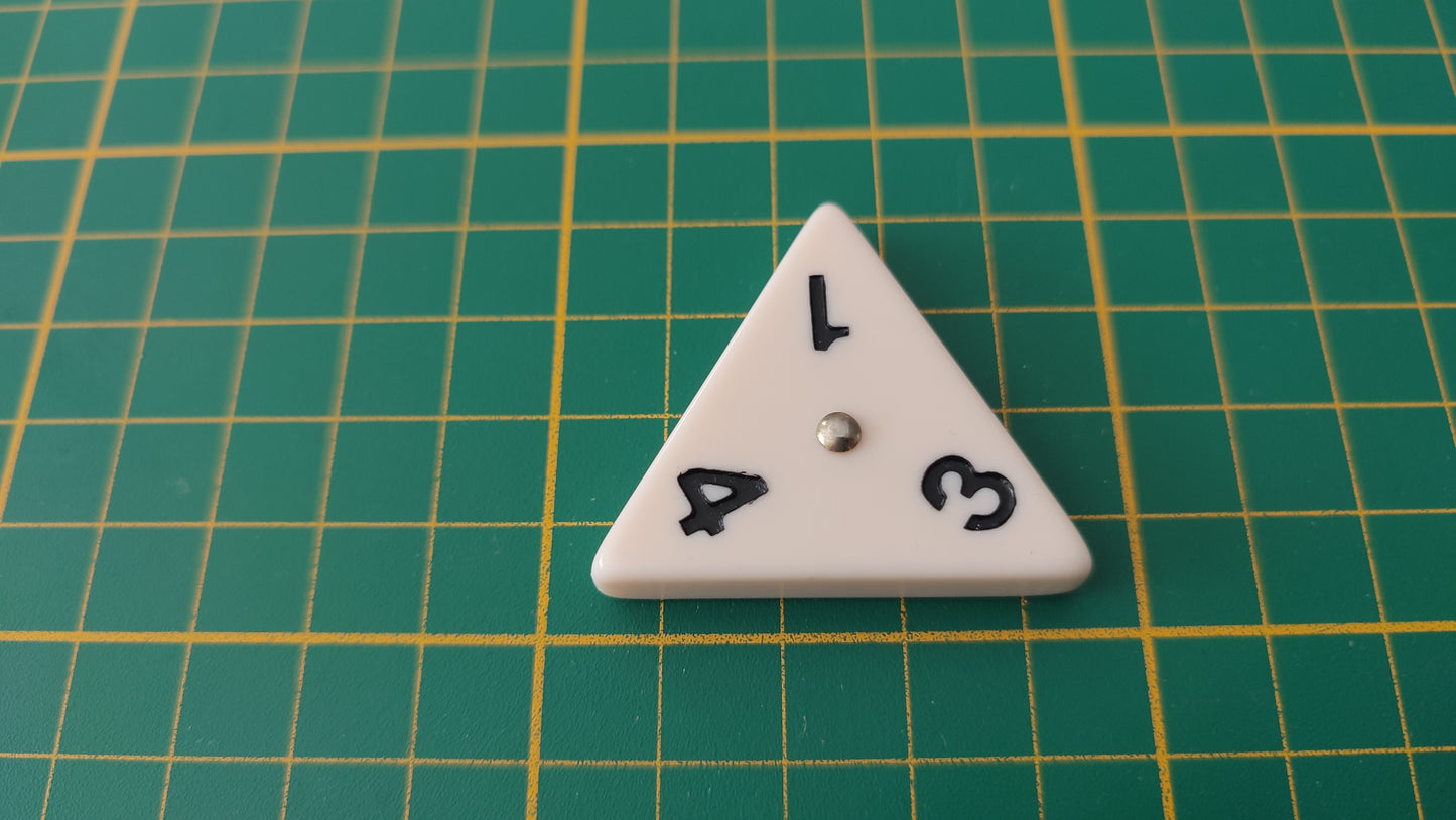 Pièce triangulaire 4 3 1 pièce détachée jeu de société Triominos de luxe Goliath #E52