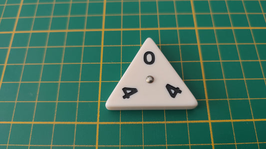 Pièce triangulaire 4 4 0 pièce détachée jeu de société Triominos de luxe Goliath #E52