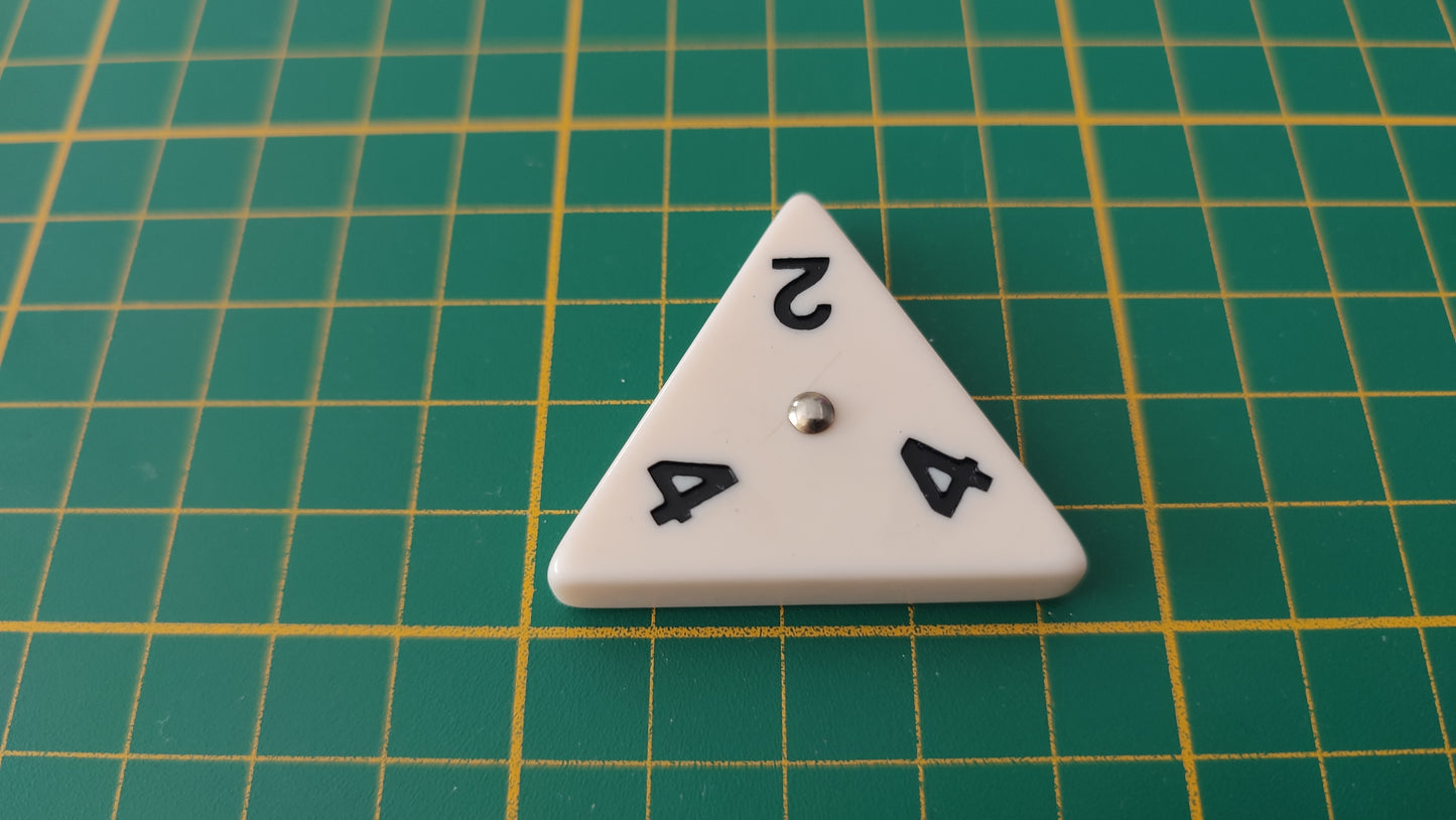 Pièce triangulaire 4 4 2 pièce détachée jeu de société Triominos de luxe Goliath #E52
