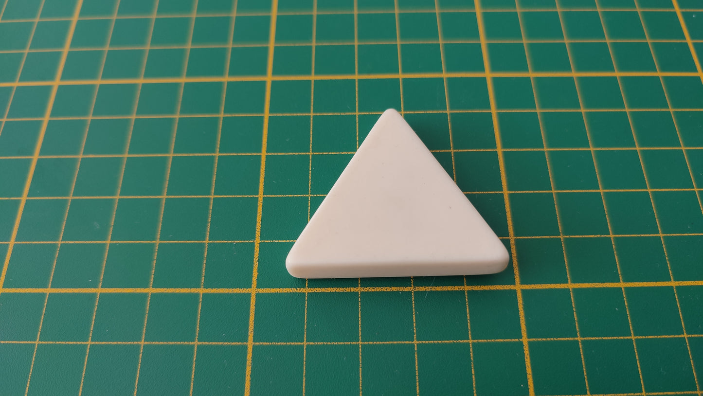 Pièce triangulaire 4 4 3 pièce détachée jeu de société Triominos de luxe Goliath #E52