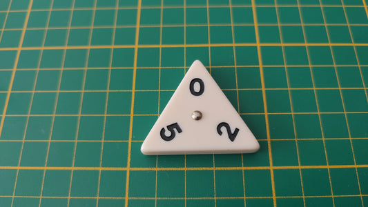 Pièce triangulaire 5 2 0 pièce détachée jeu de société Triominos de luxe Goliath #E52