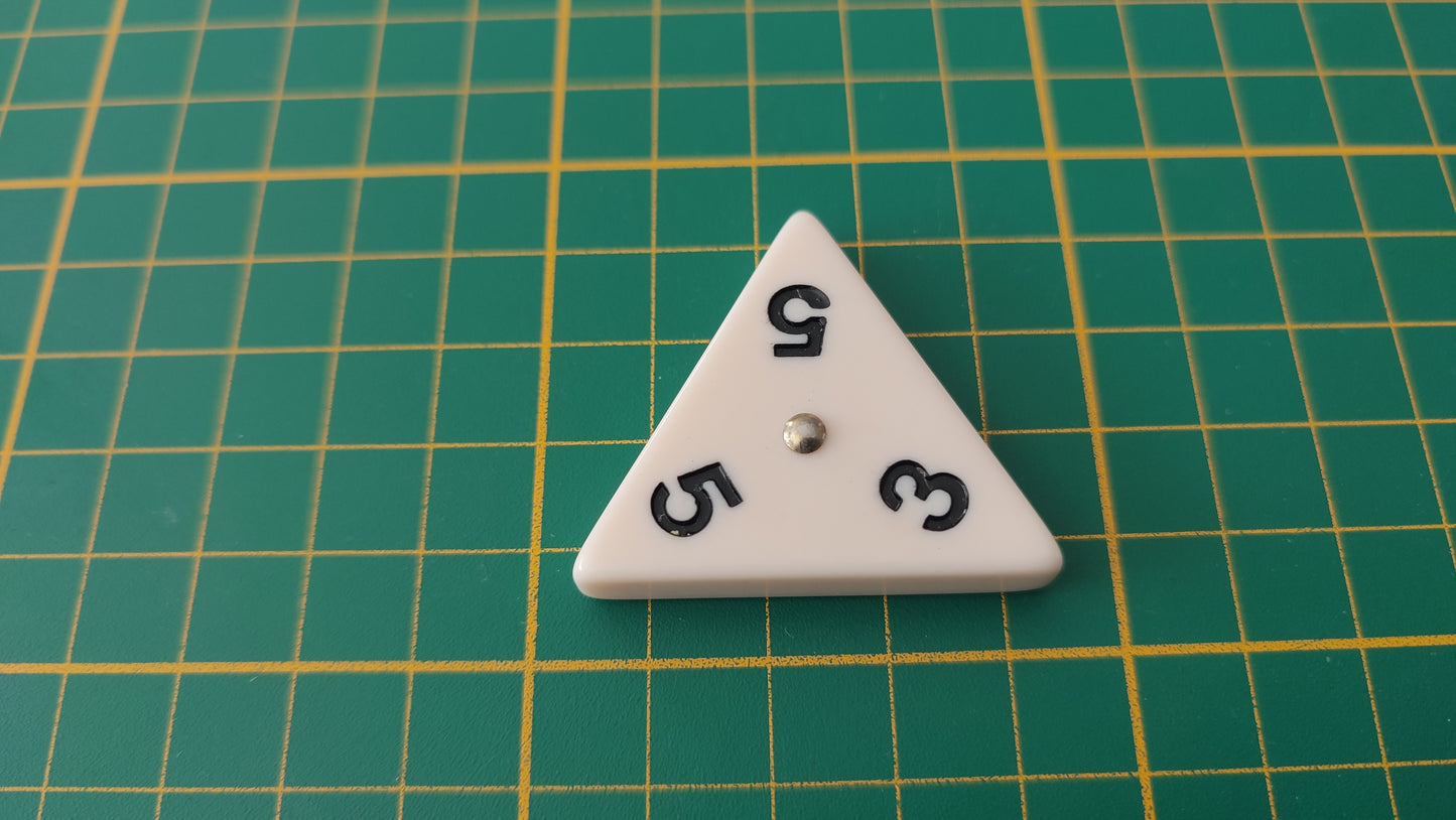 Pièce triangulaire 5 3 5 pièce détachée jeu de société Triominos de luxe Goliath #E52