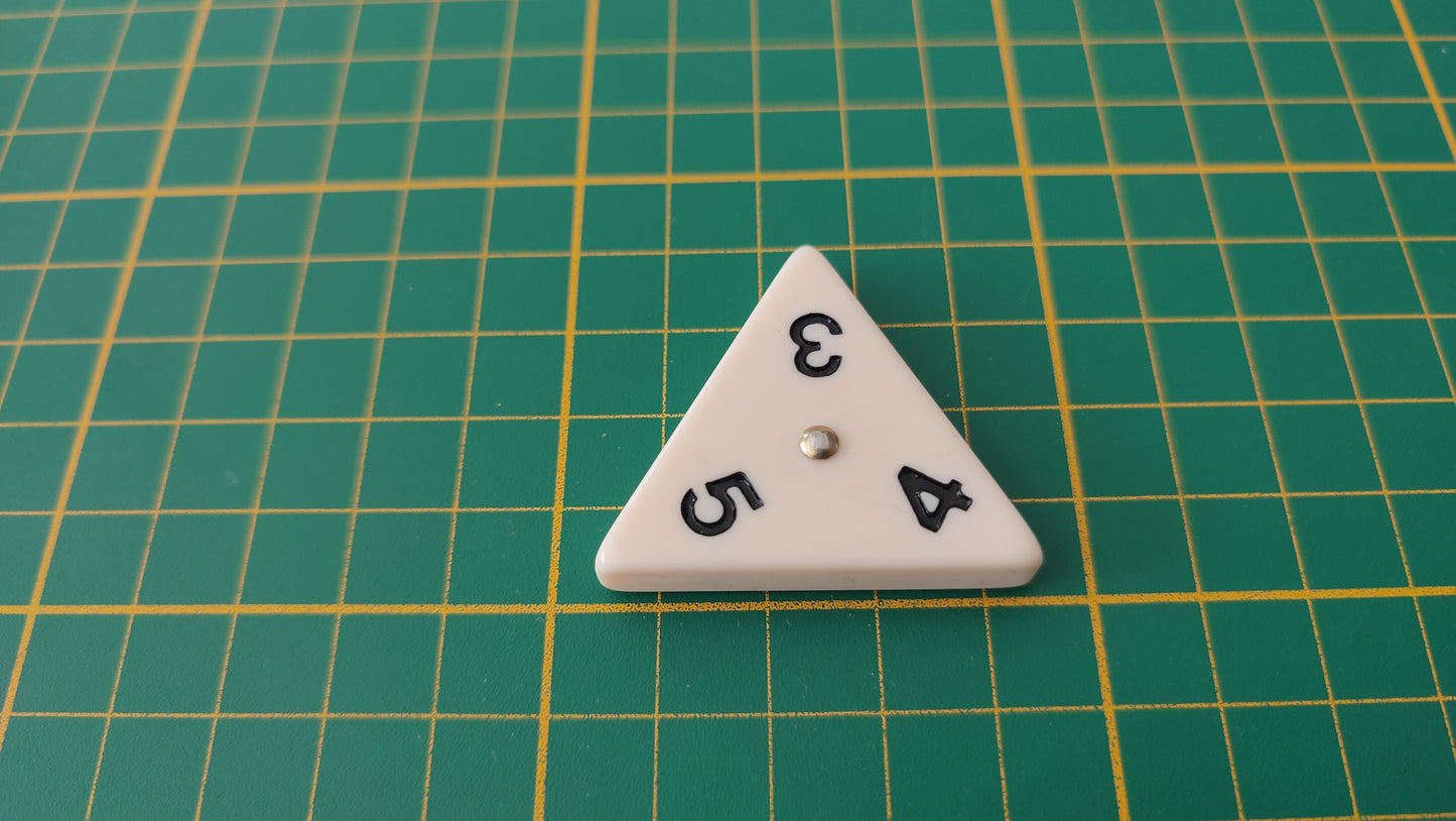 Pièce triangulaire 5 4 3 pièce détachée jeu de société Triominos de luxe Goliath #E52