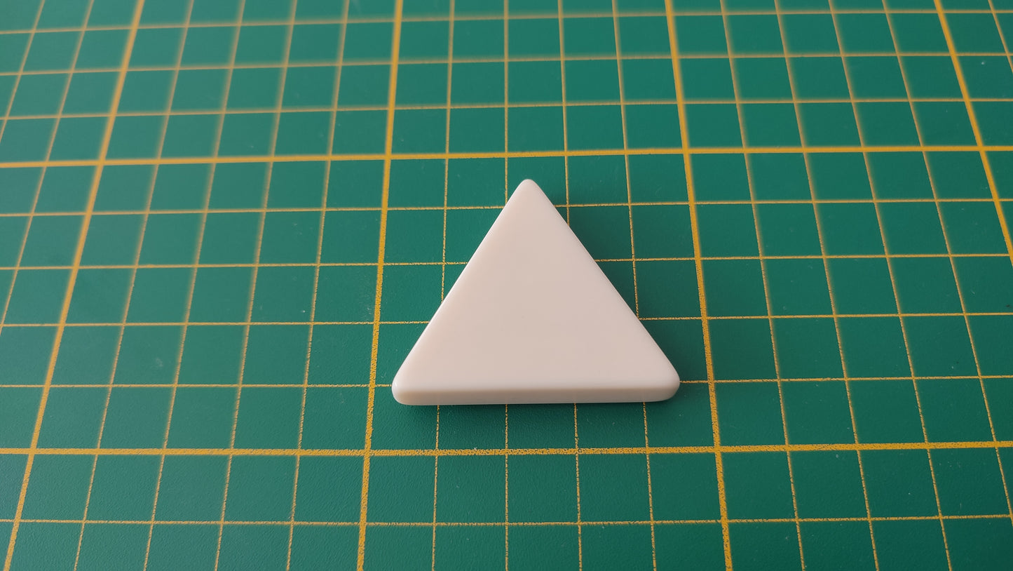 Pièce triangulaire 5 5 0 pièce détachée jeu de société Triominos de luxe Goliath #E52