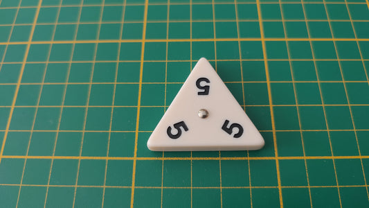 Pièce triangulaire 5 5 5 pièce détachée jeu de société Triominos de luxe Goliath #E52