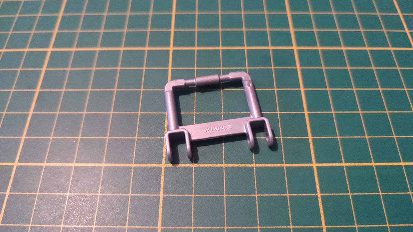 Pieds de civière avec clips de roue 30217160 pièce détachée Playmobil #E36