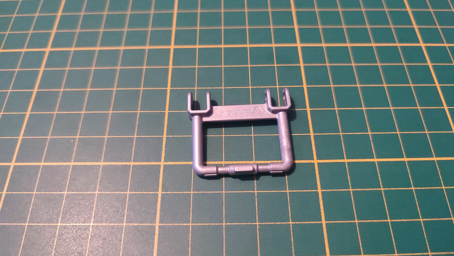 Pieds de civière avec clips de roue 30217160 pièce détachée Playmobil #E36