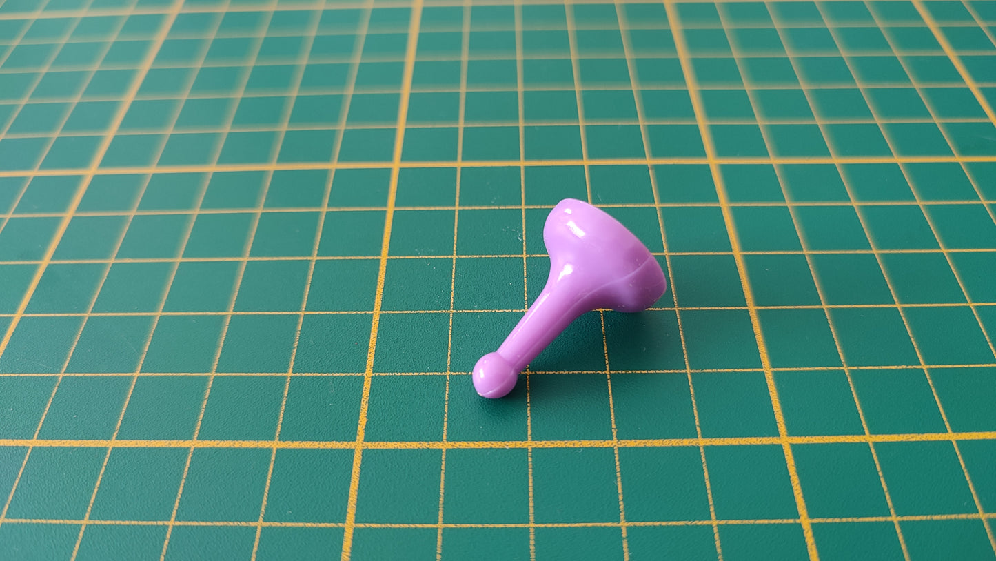Pion violet professeur violet en l'état Cluedo miro-meccano pièce détachée jeu de société #E26