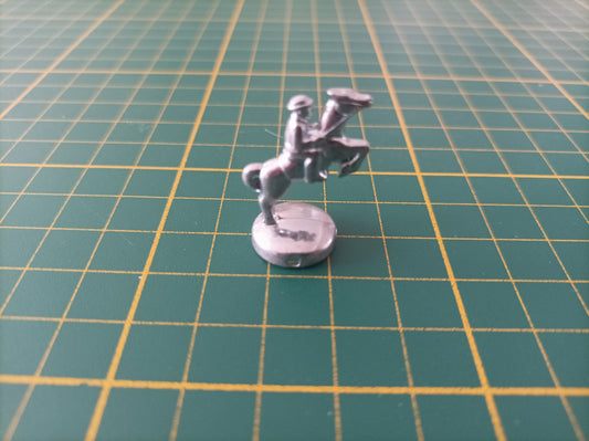 Pion cavalier à cheval pièce détachée jeu de société Monopoly Miro Meccano #E40