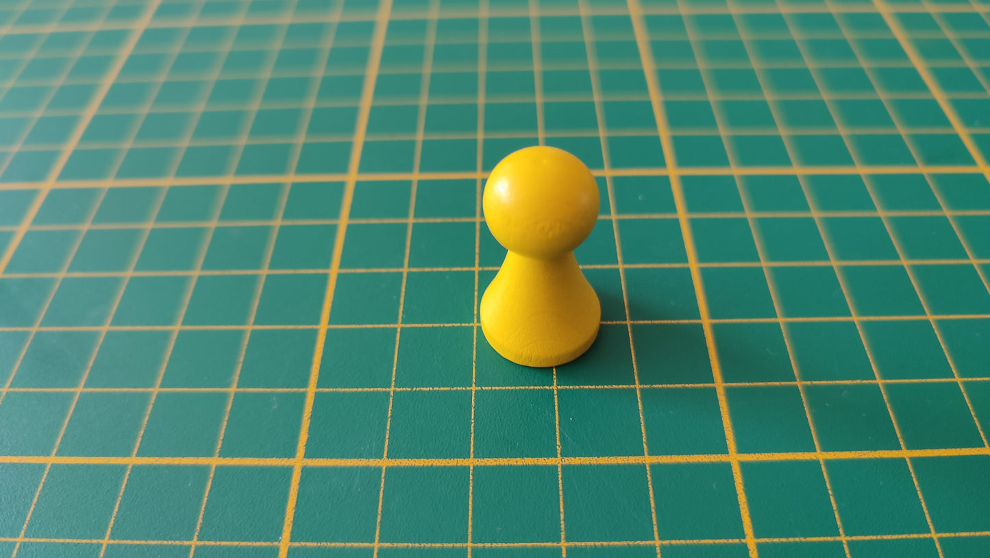 Pion jaune pièce détachée jeu de société Labyrinth Jurassic World Ravensburger #D77