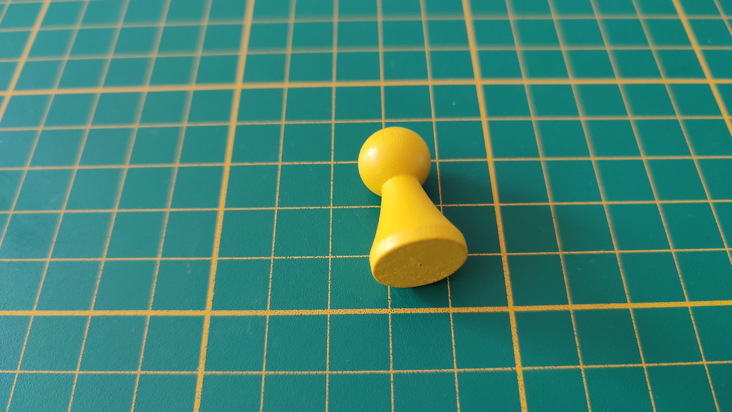 Pion jaune pièce détachée jeu de société Labyrinth Jurassic World Ravensburger #D77