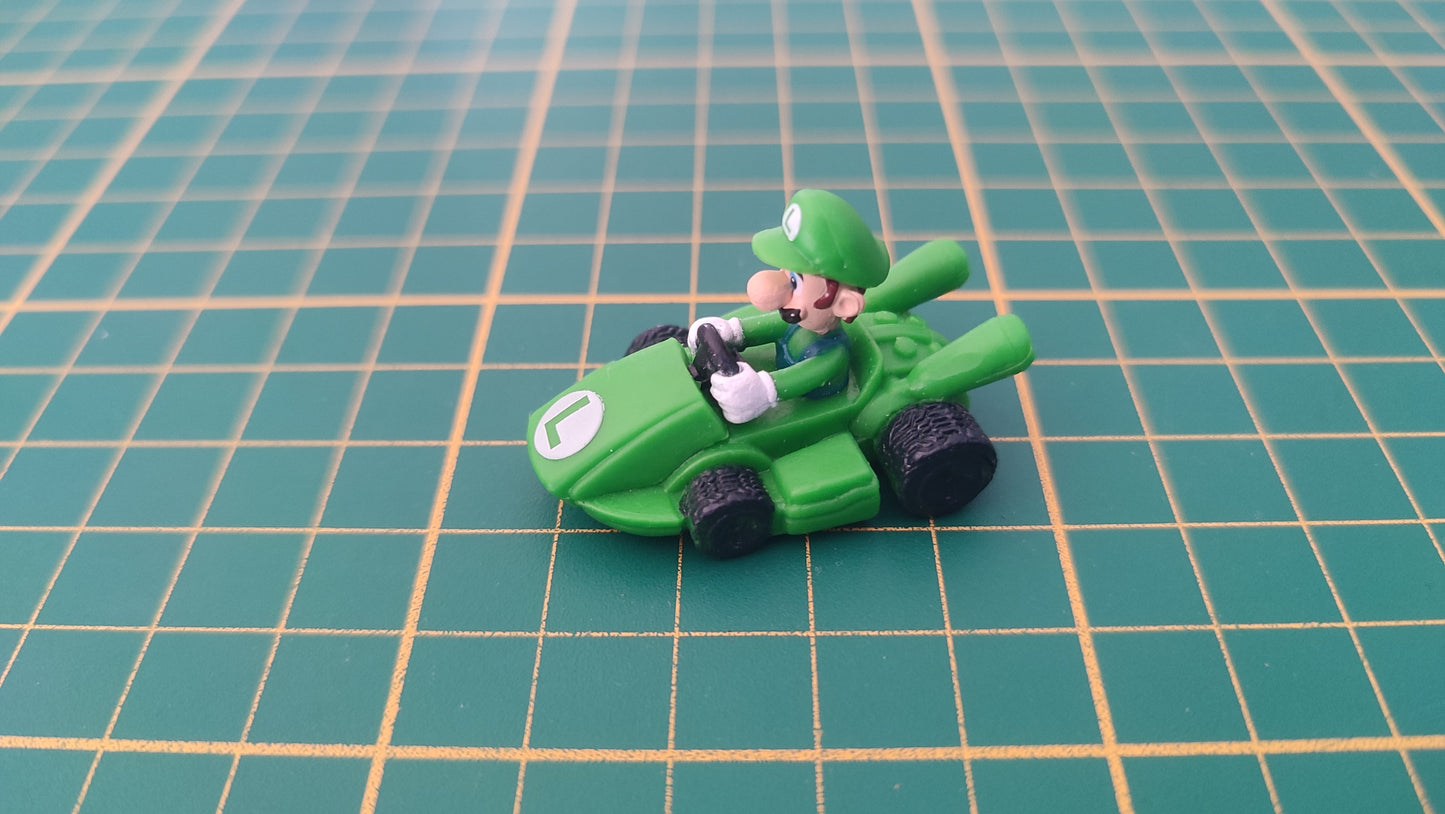 Pion kart Luigi pièce détachée jeu de société Monopoly Gamer Mario Kart Hasbro #E82