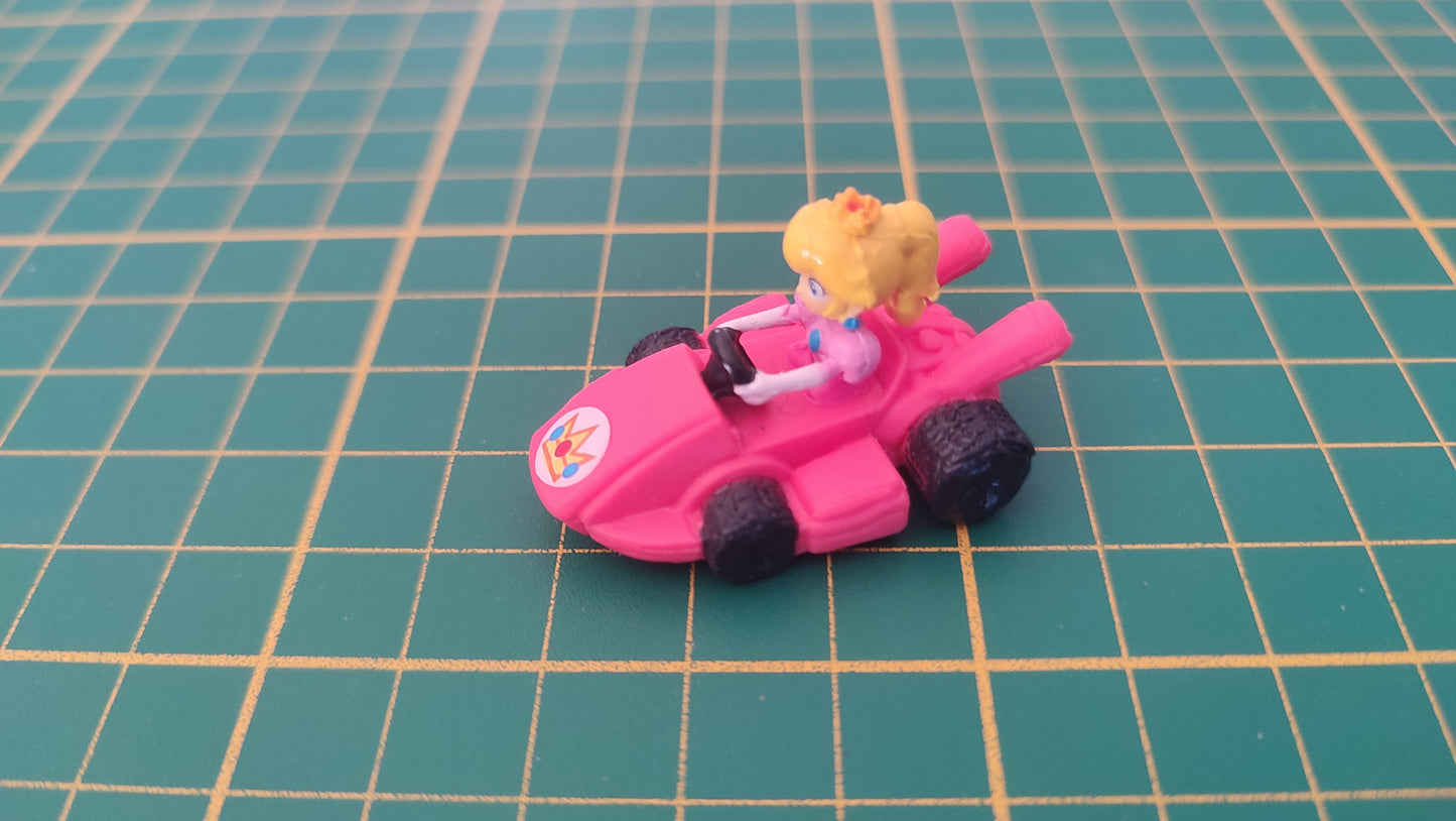 Pion kart Princesse Peach pièce détachée jeu de société Monopoly Gamer Mario Kart Hasbro #E82