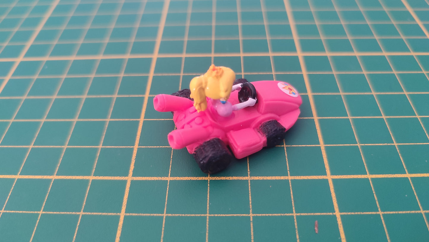 Pion kart Princesse Peach pièce détachée jeu de société Monopoly Gamer Mario Kart Hasbro #E82