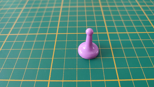 Pion violet professeur violet en l'état Cluedo miro-meccano pièce détachée jeu de société #E26