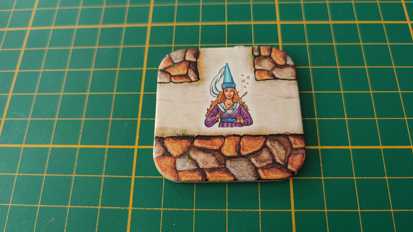 Plaque couloir fée pièce détachée jeu de société Labyrinthe Ravensburger #D64