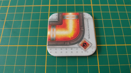 Plaque couloir angle n°1 pièce détachée jeu de société Labyrinth Jurassic World Ravensburger #D77