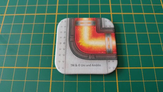Plaque couloir angle n°2 pièce détachée jeu de société Labyrinth Jurassic World Ravensburger #D77