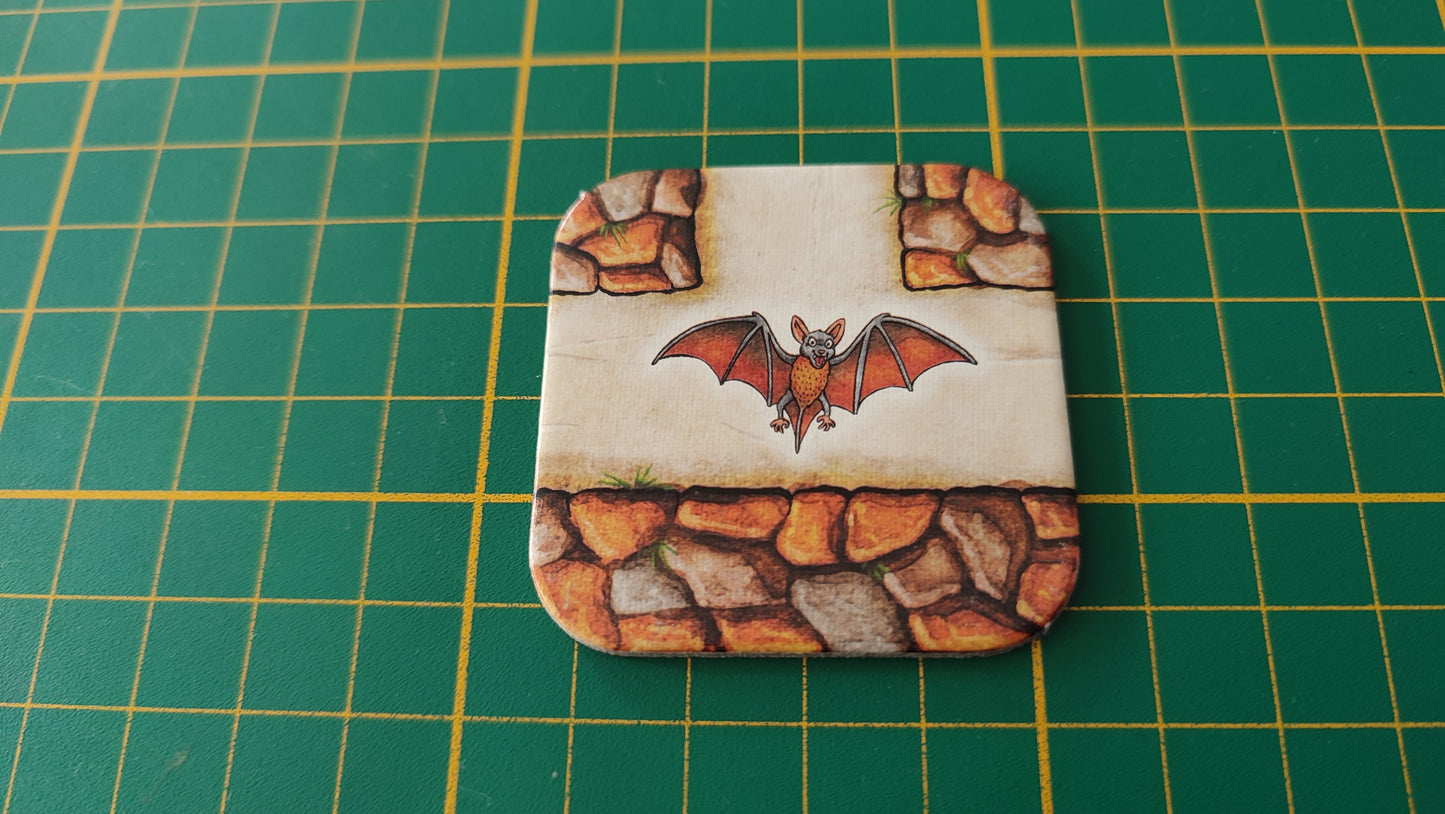 Plaque couloir chauve souris pièce détachée jeu de société Labyrinthe Ravensburger #D64