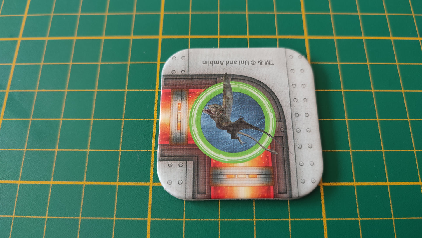 Plaque couloir dinosaure n°4 pièce détachée jeu de société Labyrinth Jurassic World Ravensburger #D77