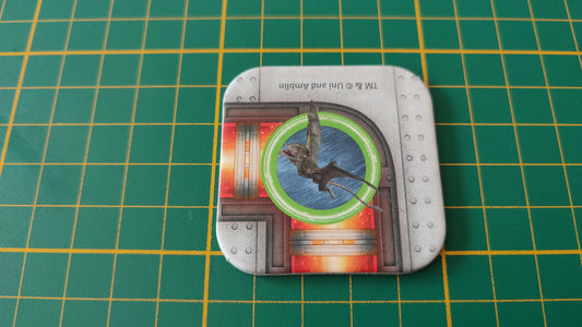 Plaque couloir dinosaure n°4 pièce détachée jeu de société Labyrinth Jurassic World Ravensburger #D77