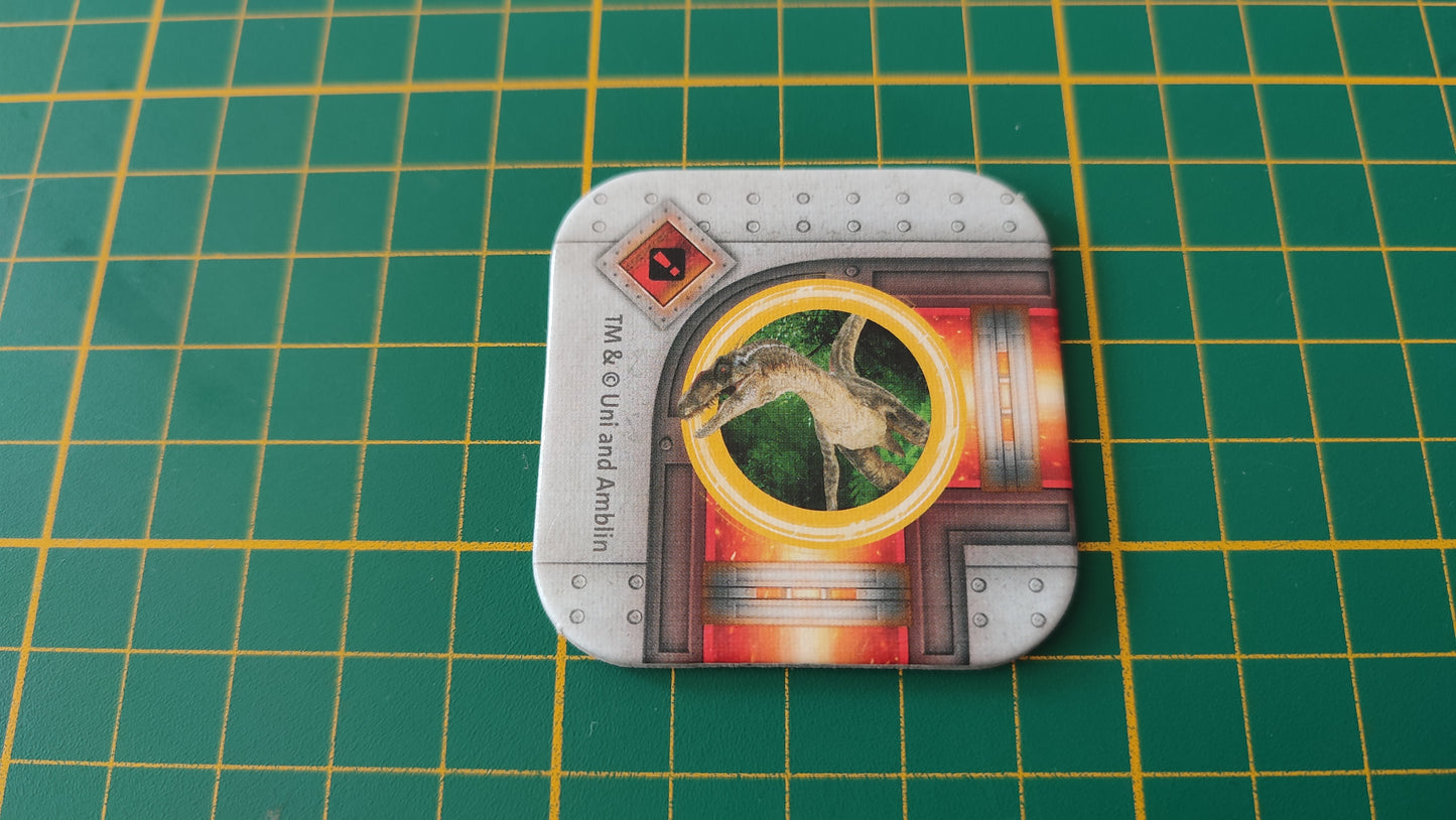 Plaque couloir dinosaure n°9 pièce détachée jeu de société Labyrinth Jurassic World Ravensburger #D77