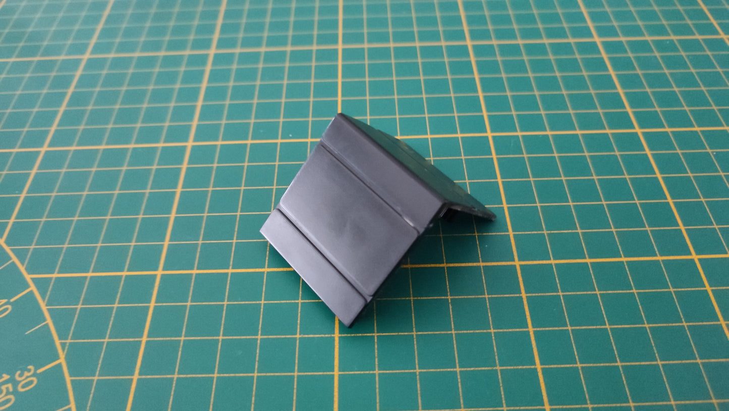 Plasturgie angle supérieur pièce détachée console de jeux Nintendo Nes NESE-001 FRA #D65