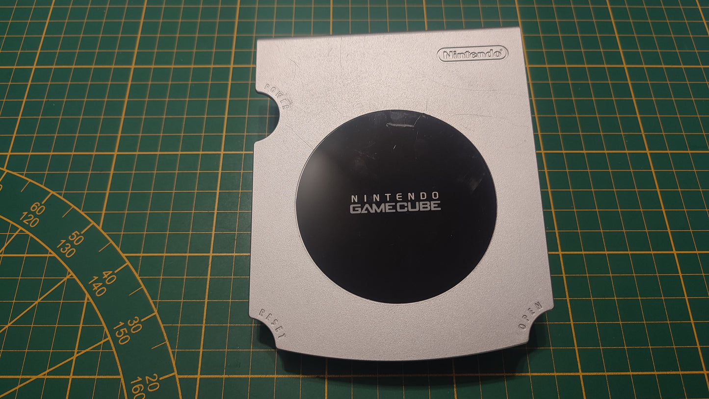 Plasturgie capot supérieur gris pièce détachée console de jeux Nintendo Gamecube DOL-101 (EUR) #E68