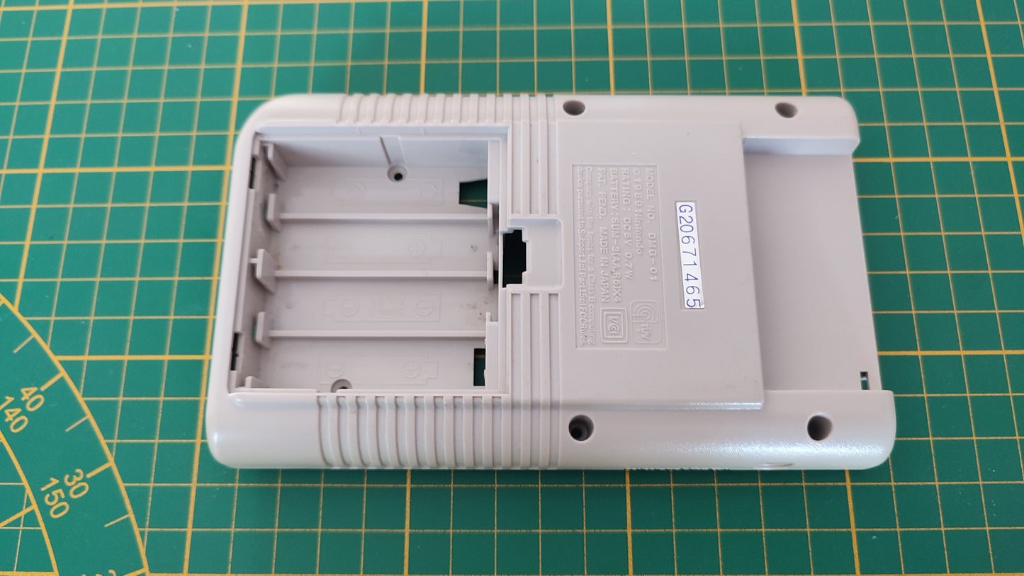 Plasturgie coque arrière pièce détachée console nintendo Game Boy DMG-01 #E63