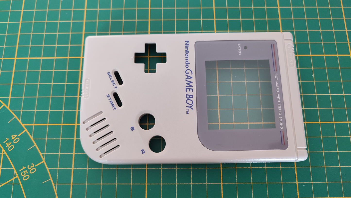 Plasturgie coque avant pièce détachée console nintendo Game Boy DMG-01 #E63