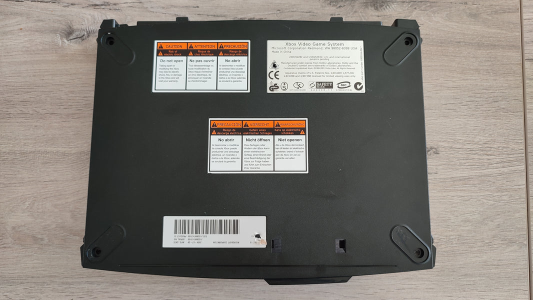 Coque Supérieure Pour Console Xbox Première Génération - Noire (pièce D'occasion #C93)
