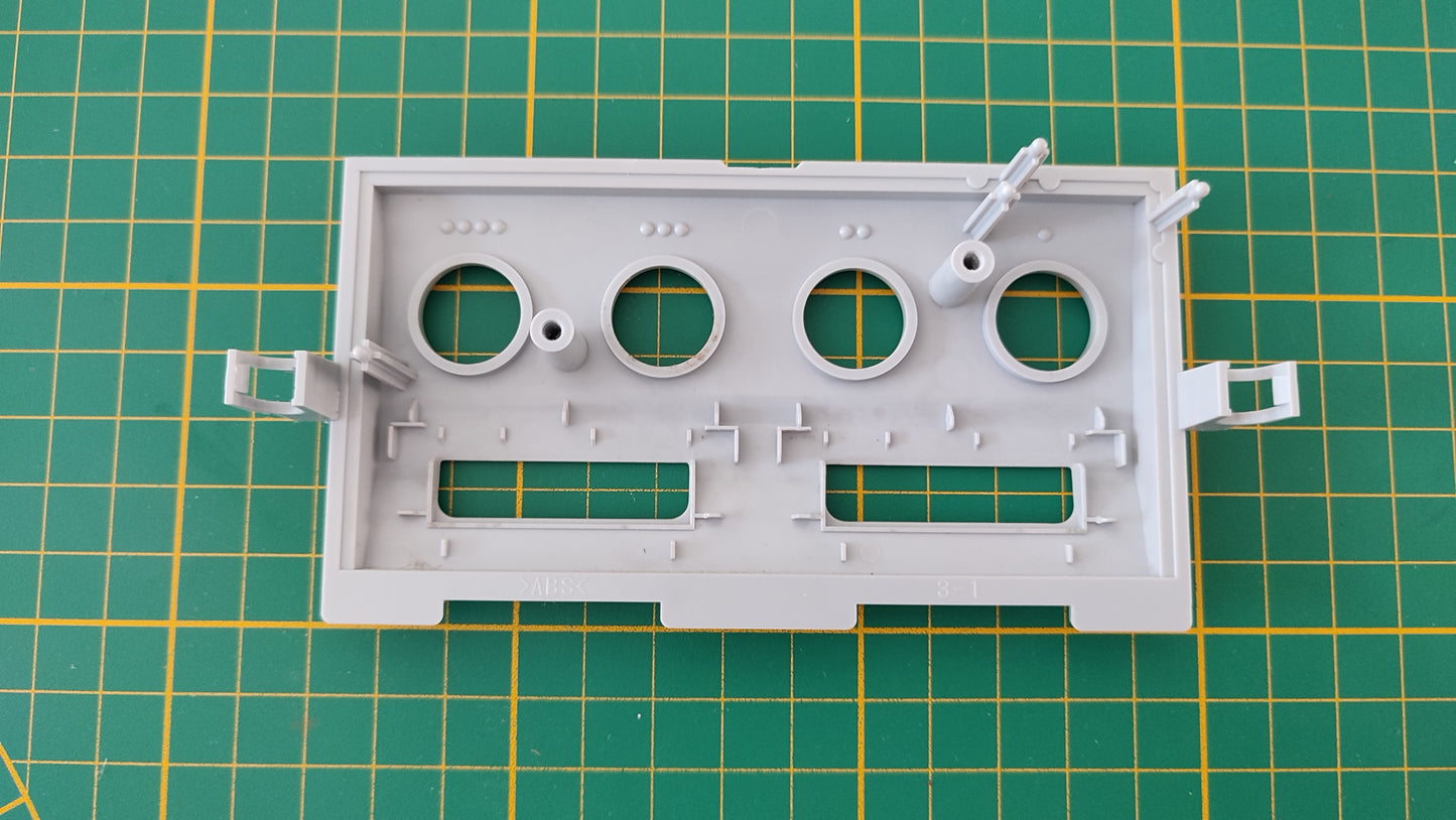 Plasturgie façade avant pièce détachée console de jeux Nintendo Gamecube DOL-001 (EUR) #E01