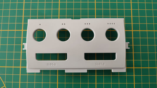 Plasturgie façade avant pièce détachée console de jeux Nintendo Gamecube DOL-101 (EUR) #C24