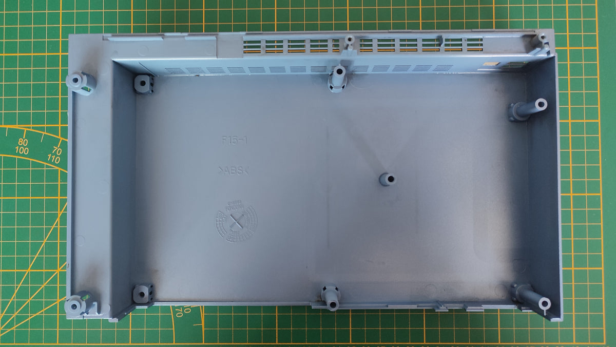 Plasturgie inférieure dans l'état pièce détachée console de jeux Sony Playstation 2 Ps2 SCPH-50004 aqua blue #E87