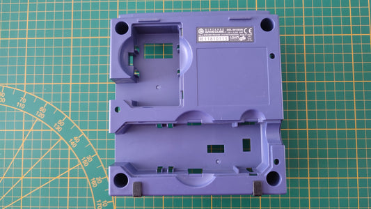 Plasturgie inférieure violette V0 pièce détachée console de jeux Nintendo Gamecube DOL-001 (EUR) #E37