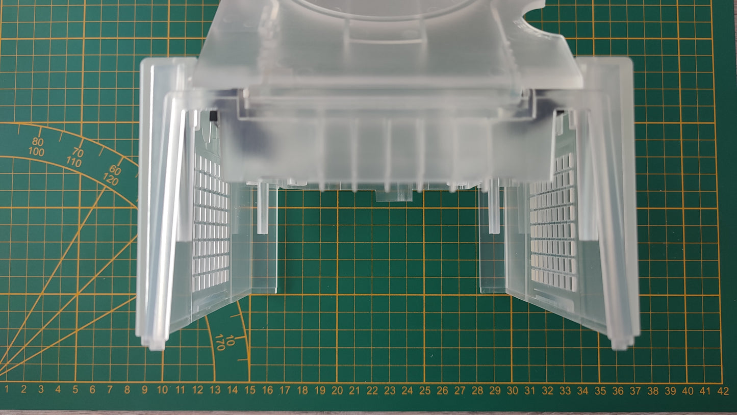 Plasturgie supérieure seule blanche transparente pièce détachée pour console de jeux Nintendo Game cube DOL-001 DOL-101