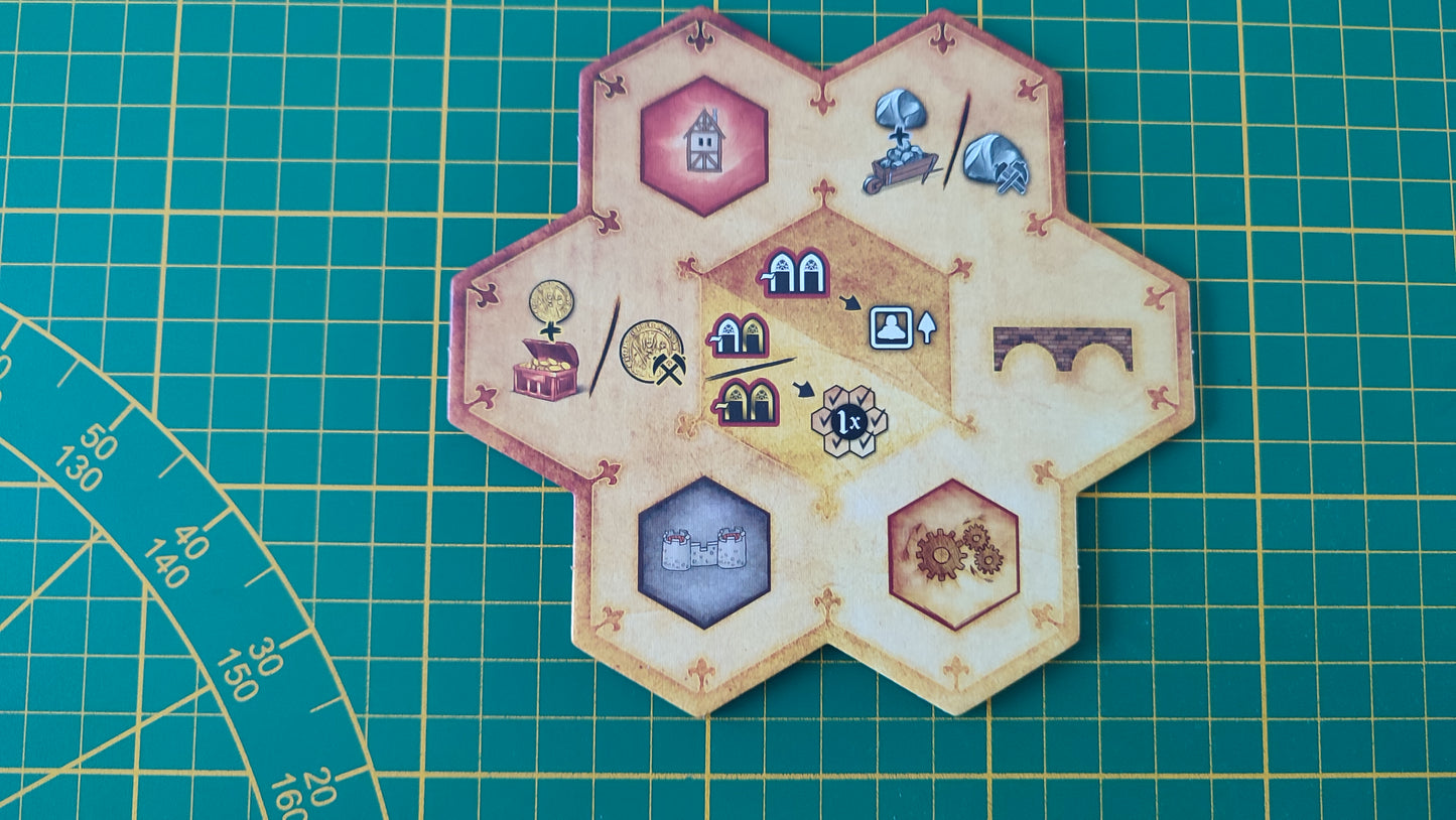 Plateau action n°3 Praga Caput Regni vladimir suchy Delicious Games pièce détachée jeu de société #E34