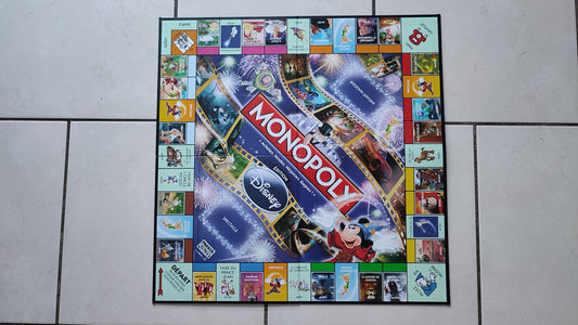 Plateau de jeu pièce détachée jeu de société Monopoly Disney éditions Hasbro #B94