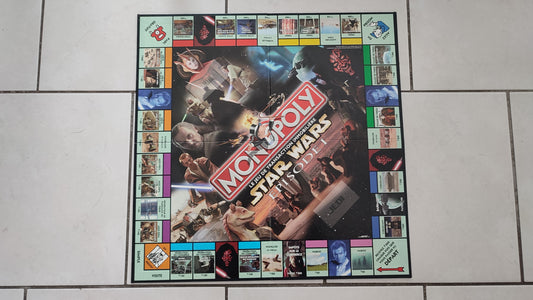 Plateau du jeu pièce détachée jeu de société Monopoly Star Wars épisode 1 #A81