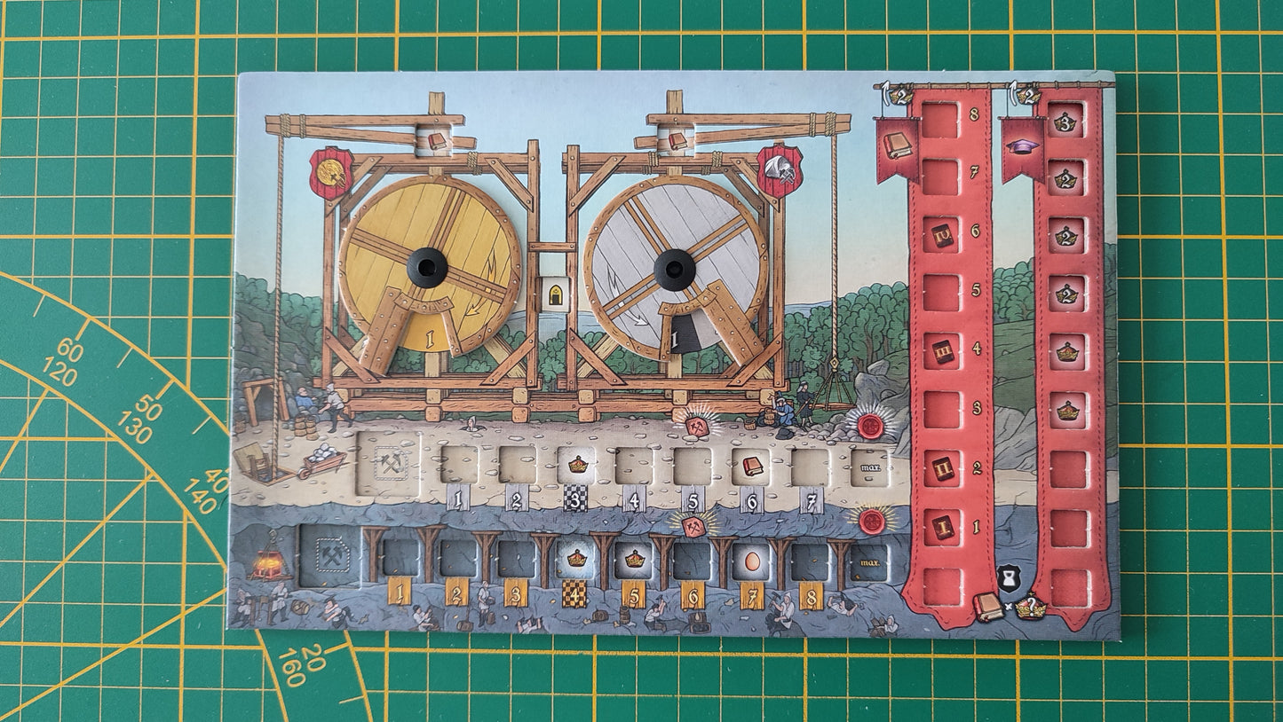 Plateau joueur n°3 Praga Caput Regni vladimir suchy Delicious Games pièce détachée jeu de société #E34