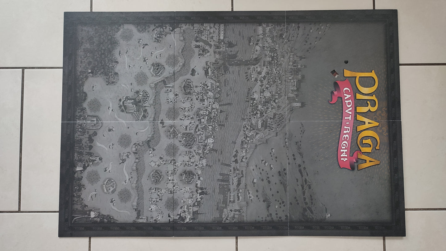 Plateau principal seul en l'état Praga Caput Regni vladimir suchy Delicious Games pièce détachée jeu de société #E34