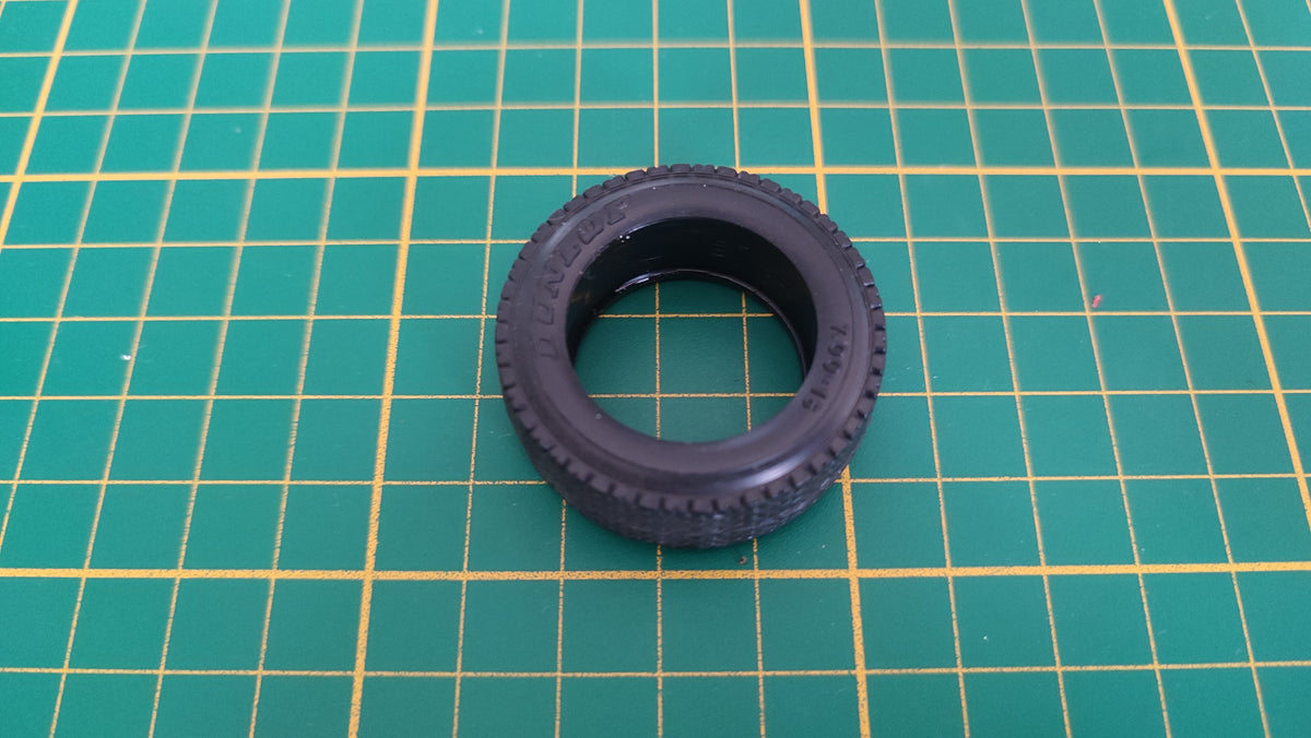 Pneu seul Dunlop pièce détachée miniature Bburago Burago Mercedes-benz 300 sl 1/18 1/18e 1/18ème #E84