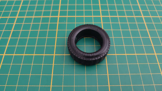 Pneu seul Dunlop pièce détachée miniature Bburago Burago Mercedes-benz 300 sl cabriolet 1/18 1/18e 1/18ème #E04