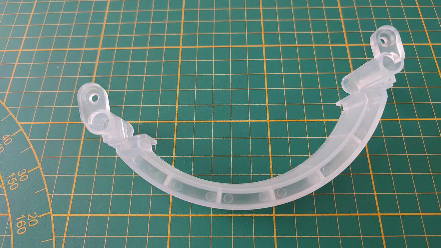 Poignée de transport blanc transparent pièce détachée pour console de jeux Nintendo Game cube DOL-001 DOL-101