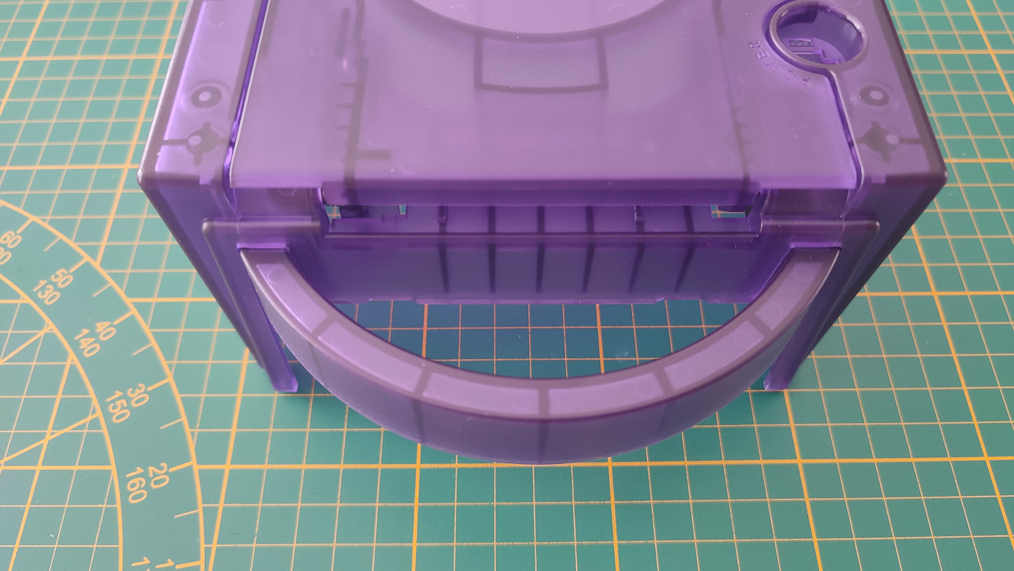Poignée seule violette transparente pièce détachée pour console de jeux Nintendo Game cube Gamecube DOL-101 et ou DOL-001