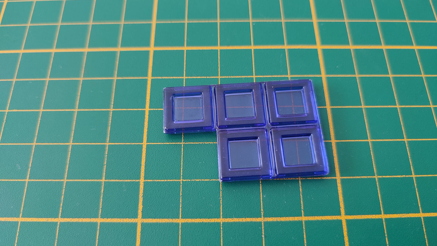 Polyominos bleu pentomino P pièce détachée jeu de société Blokus #E53