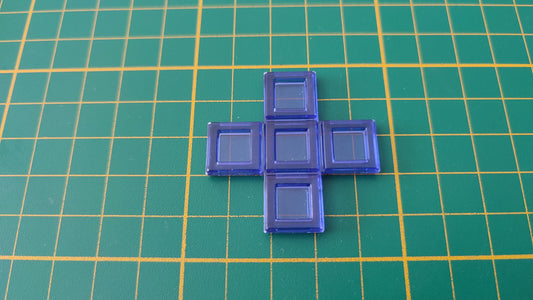 Polyominos bleu pentomino X pièce détachée jeu de société Blokus #E53